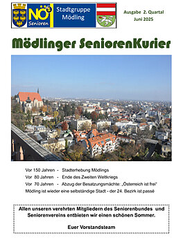 Mödlinger Seniorenkurier 07/2025
